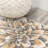 Jasire Modern Botanical Flower Orange/Blue/Cream Rug-69807992
