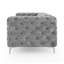 Ghaleb 237Cm Velvet Square Arms Sofa-639926101-639926109