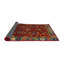Tapis décoratif multicolore à motif abstrait-1959485729