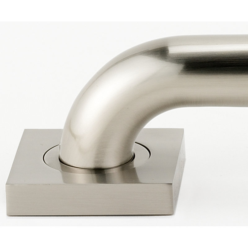 Grab Bar Bracket Only, Satin Nickel