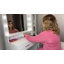 Berkel Dressing Table With Lights, 5 Drawers, Cabinet, Large Mirror, Power Outlet-368018775