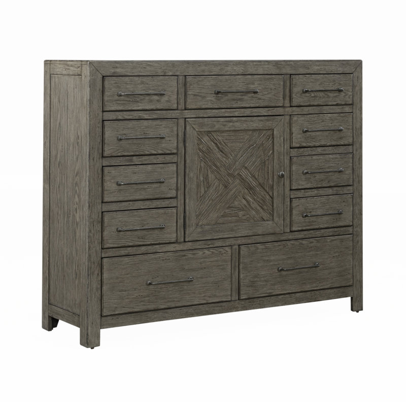 Jazaniah 11 Drawer 1 Door Chesser