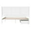 Lit plateforme Portland avec pied de lit et tiroirs de rangement assortis-456000348-456000350