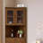 Black Solid Wood Corner cabinet