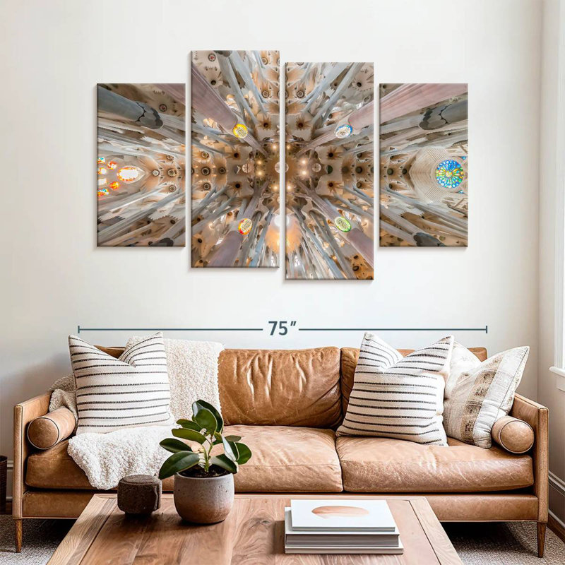 Lilie La Sagrada Familia - plafond II, H 42 po x l 68 po