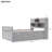 Captain Platform Bed Frame with Bookcases-1269091479