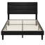 Structure de lit tapissier avec tête de lit Modern Velvet Modern-1141935300-1141935301