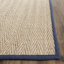 Tapis naturel / bleu Chester-268793203
