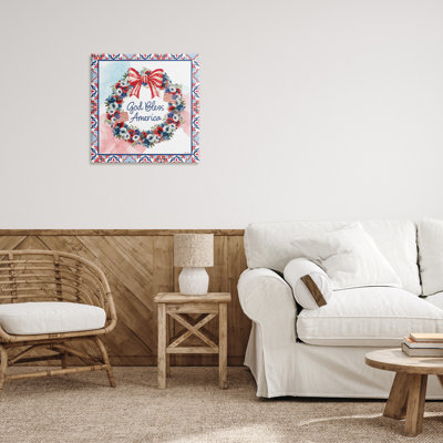 «God Bless America Wreath», conception par Nicole DeCamp