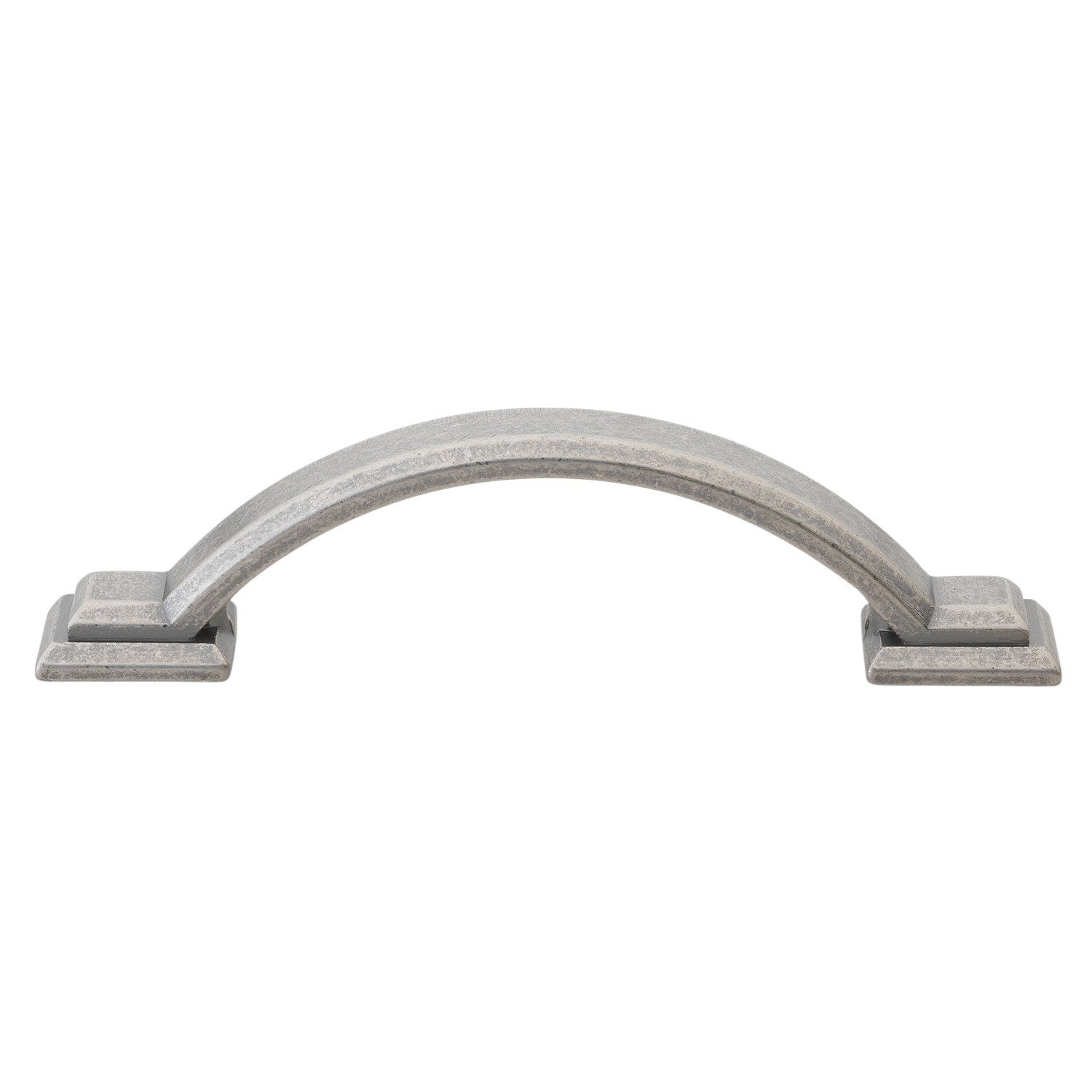 3" Arch Drawer Pull, Weathered Nickel