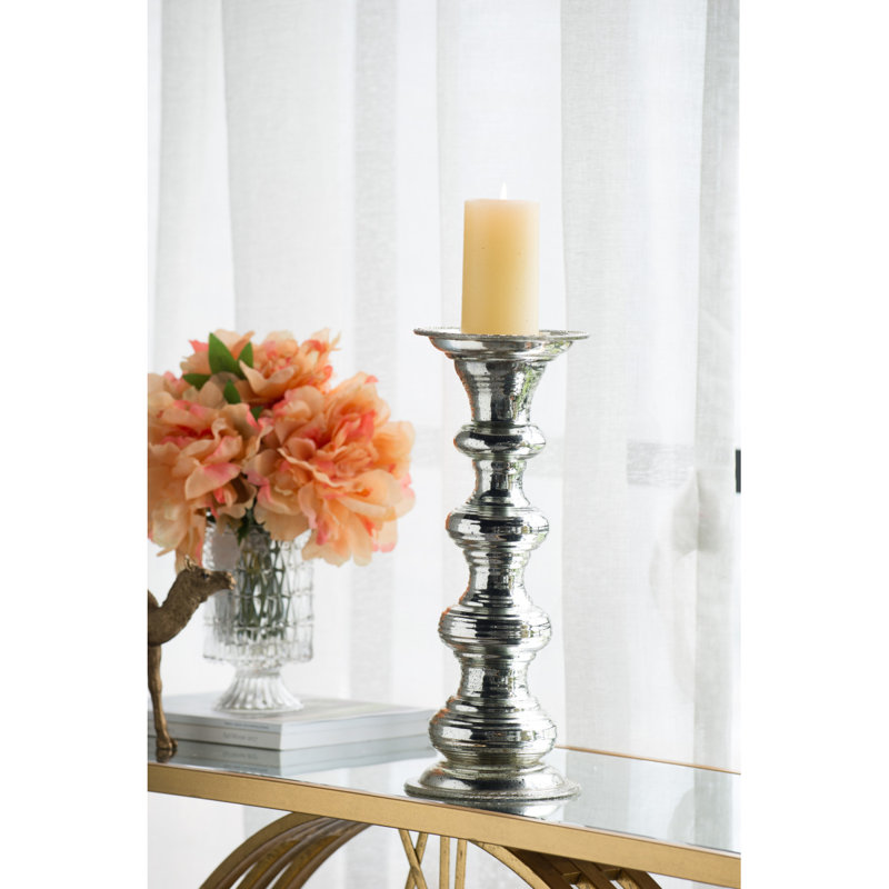 Porte-bougie colonne D6.1X14.8 ", H 14,87 po x l 6,17 po x P 6,17 po