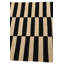 Tapis noir et blanc 3x5 Petrella