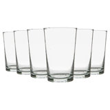 6x Meknes Recycled Highball Glasses - 325ml - By Nicola Spring