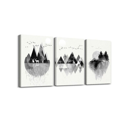 3 Piece Wrapped Canvas Print