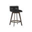 Arizona Swivel Upholstered Stool with Metal Frame