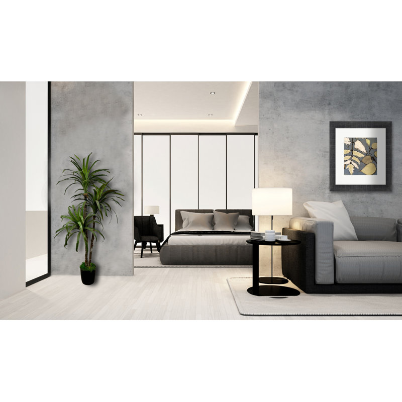 Yucca artificiel fait à la main avec bois véritable, H 48 po x l 18 po x P 18 po