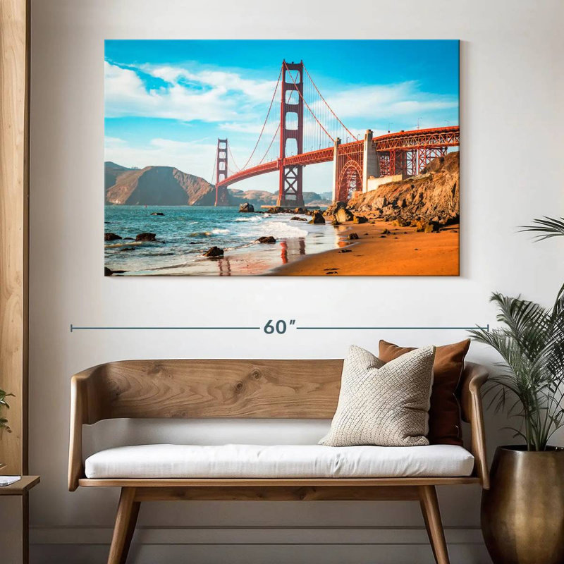 Lilie San Francisco Beach, H 34 po x l 51 po