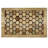 Davisville Solid Mango Wood C Side Table, Modern Industrial Boho with Resin Inlay