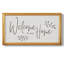 Welcome To Our Home - Reproduction de photo sur toile-1999562181