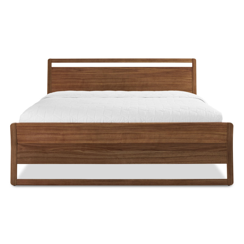 Woodrow Platform Bed, Queen, Walnut