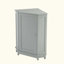 Armoire de salle de bain d'angle avec tablette réglable-1900236476