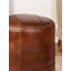 Pouf rond en cuir véritable de 17 po de largeur-1069435231-1069435224-1069435218