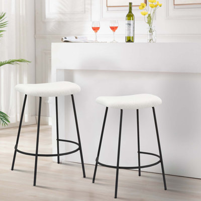  Giannah Upholstered Counter Stools