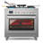Koolmore 35" 4.3 cu. ft. Freestanding Dual Fuel Range