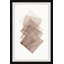 «Five Brown Squares», reproduction encadrée-1340759212