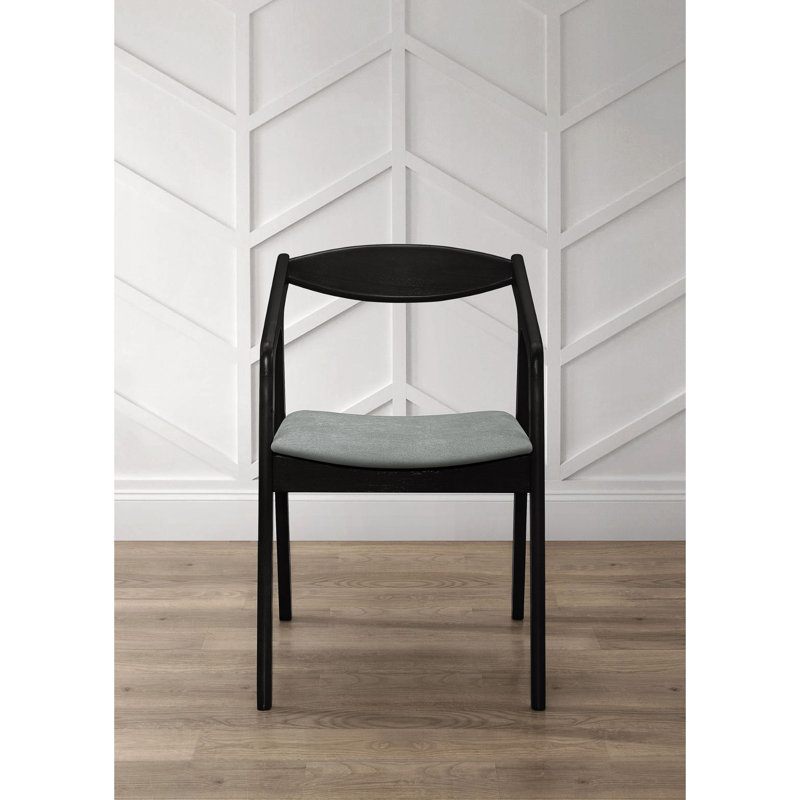 Fauteuil Arbnora, Gris, Noir