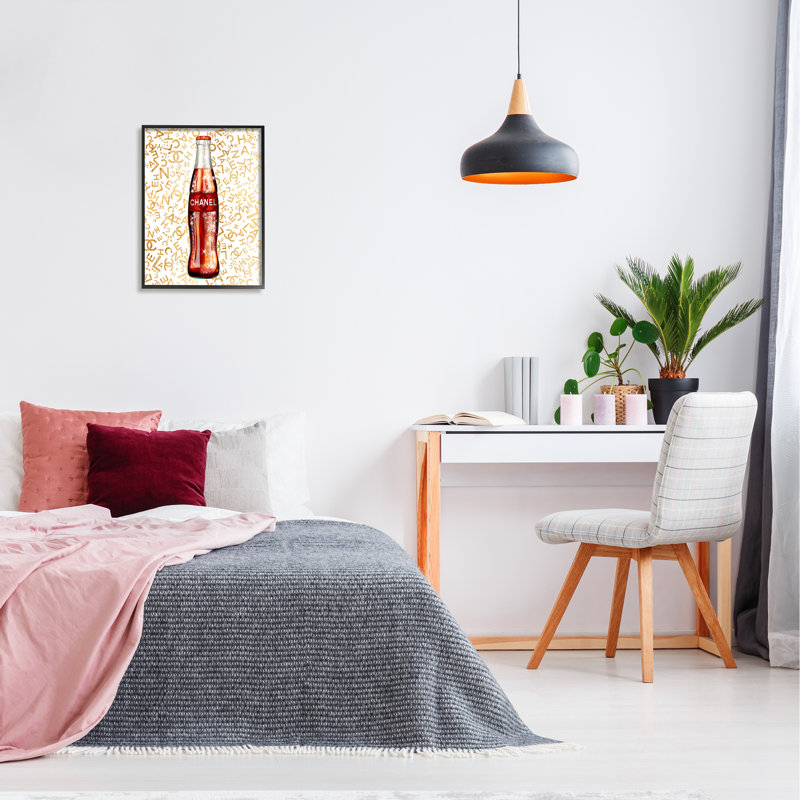 Cocktail de cuisine à tequila rose audacieux - ao-632, Giclée encadrée noir minuit, H 20 po x l 16 po x P 1,5 po