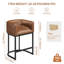 Tabouret de comptoir 26 po Velora-362905390-353826977