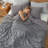 Reversible Cooling Comforter Lightweight Seersucker Cooling Blanket With Breathable Silk Smooth Summer Bedding For Hot Sleepers-109833606-109833612
