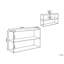 Dedrik 122cm Glass Top Console Table