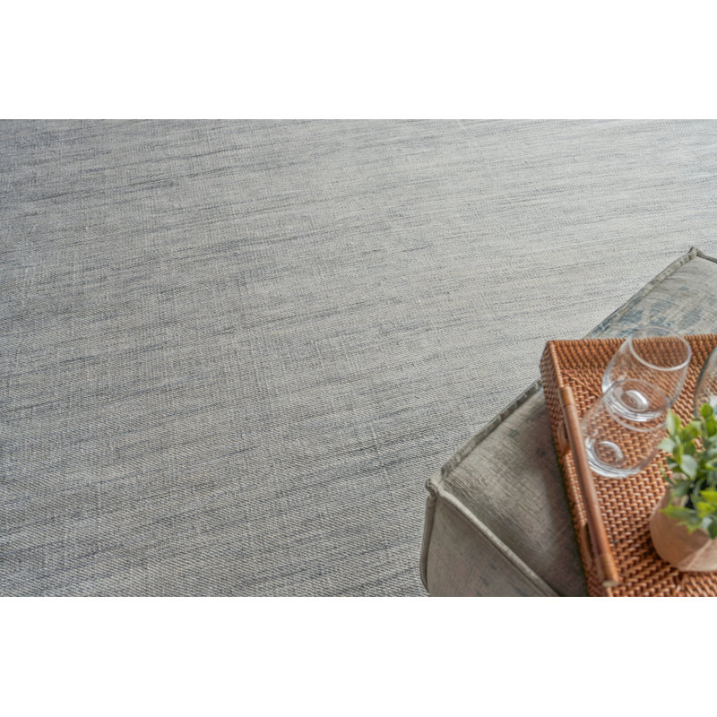 Kashmir Area Rug in Light Silver, Rectangle 9' x 12'