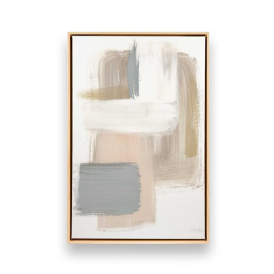 «Beige Ballet V1» sur papier