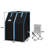 Portable Half Body Black Steam Sauna Tent For Personal Relaxation, Detox And Therapy At Home.PVC Pipe Connector Easy To Install.Fast Heating With FCC Certification
