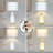27" Bedside Glass USB Table Lamp with Touch Control and Night Light