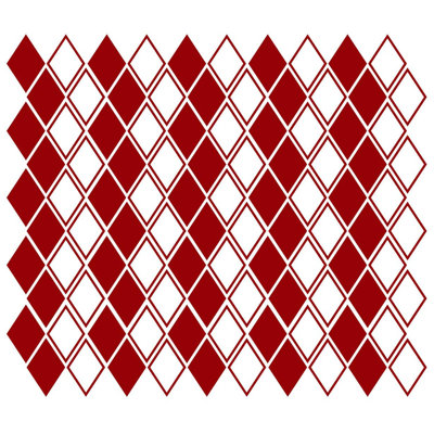 Adhésif décoratif losanges