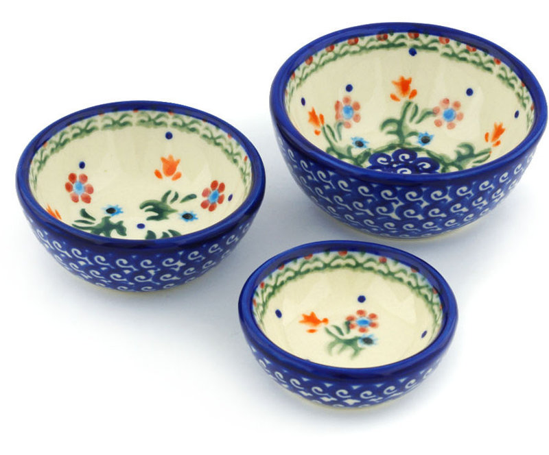 Rowberrow 3 Piece Nesting Rice Bowl Set