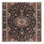 Machine Washable Persian Brown Area Rug