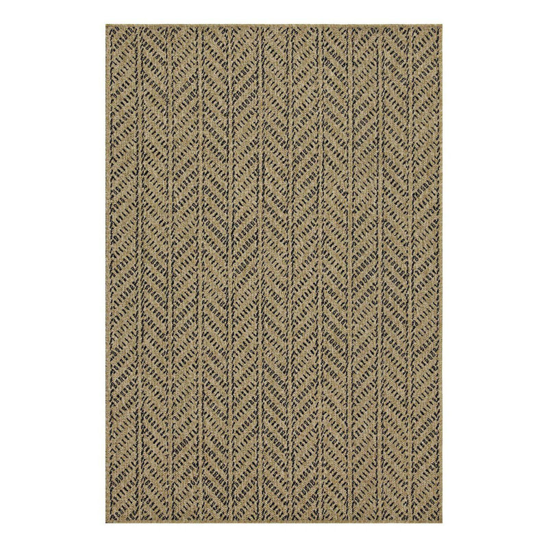 Eye-Catching Pattern Indoor/Outdoor Area Rug, Rectangle 7'10" x 10'3"