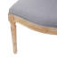 Chaise d'appoint rembourrée à dossier Roi Louis Jair-931525226