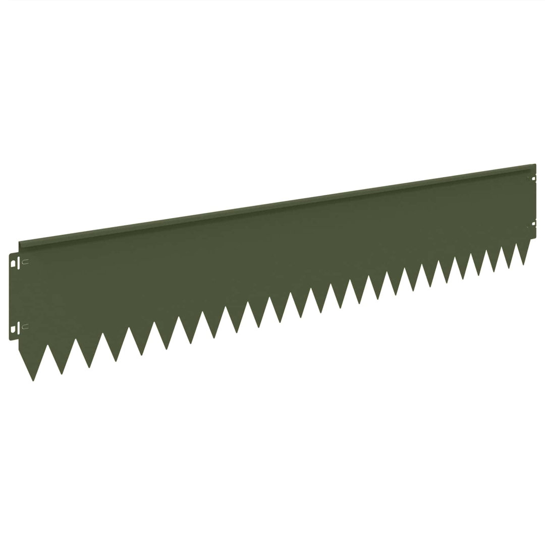 15cm H x 103cm W Steel Lawn Edging
