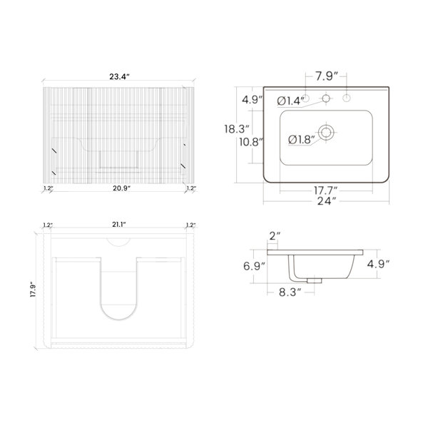 Dimensions du produit