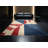 Soft Plush Farner July 4Th Modern & Contemporary Abstract Area Rug in Beige – Beige Binding-1948106417