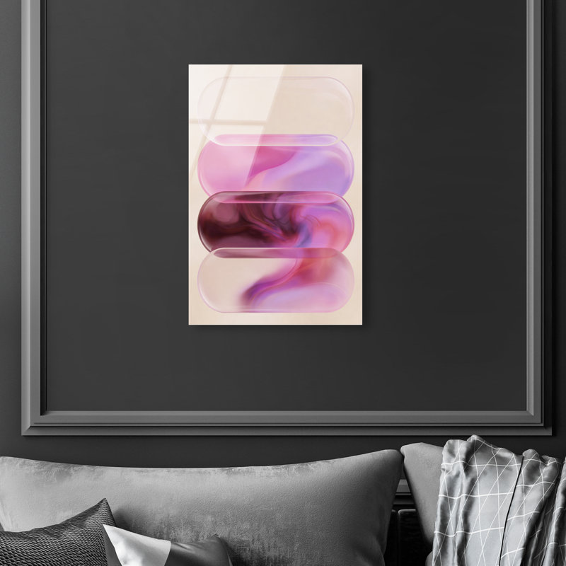 Clear Rose Print by Oliver Gal, 15"H x 10"W, High-Gloss Acrylic Print
