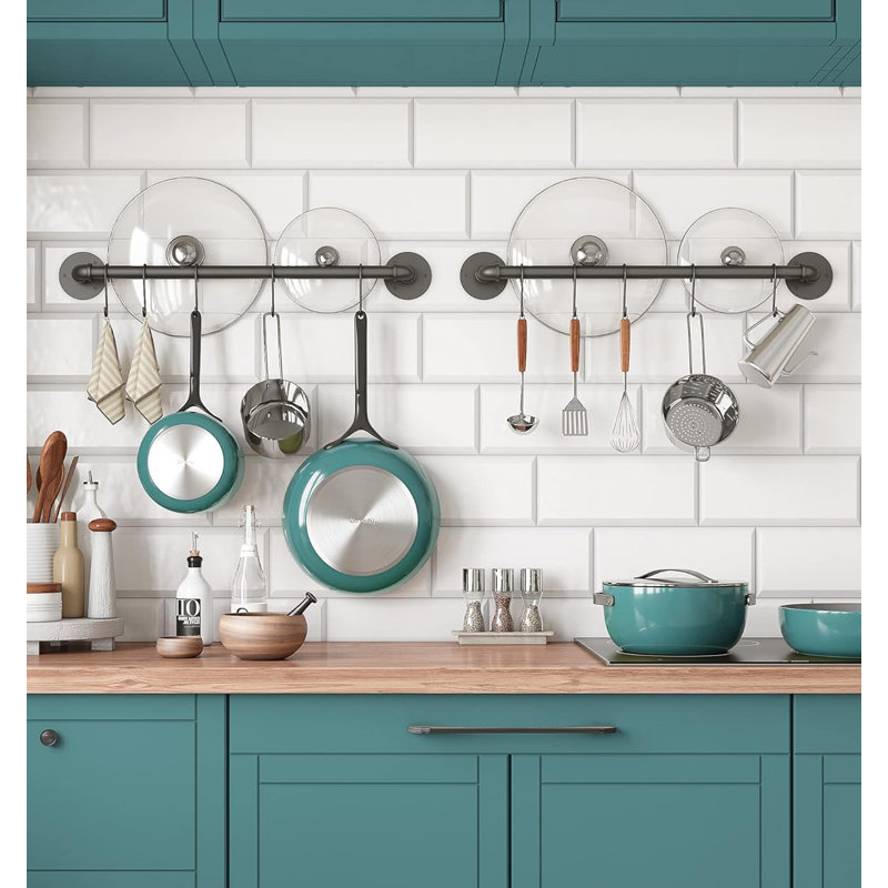 Cast Iron Round Wall Mounted Pot Rack