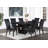 Faux Marble Top Dining Table
