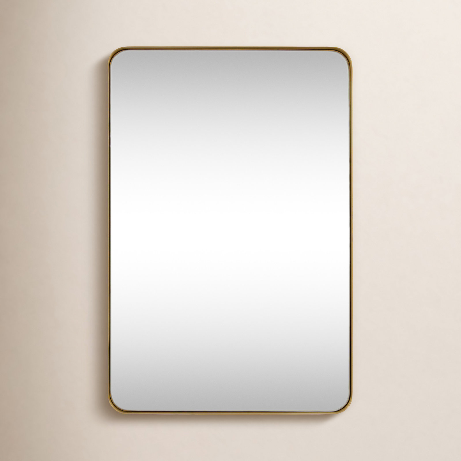 Bassevelde Mirror, 30" x 20", Gold